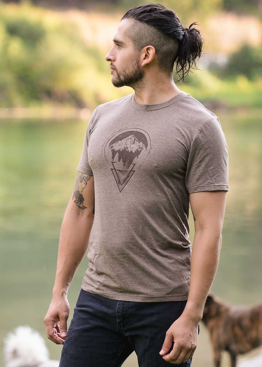 Apex Tee in Bamboo & Organic Cotton