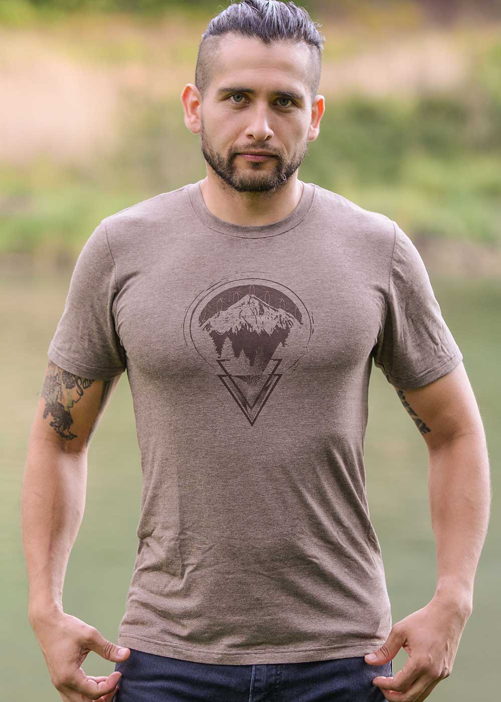 Apex Tee in Bamboo & Organic Cotton