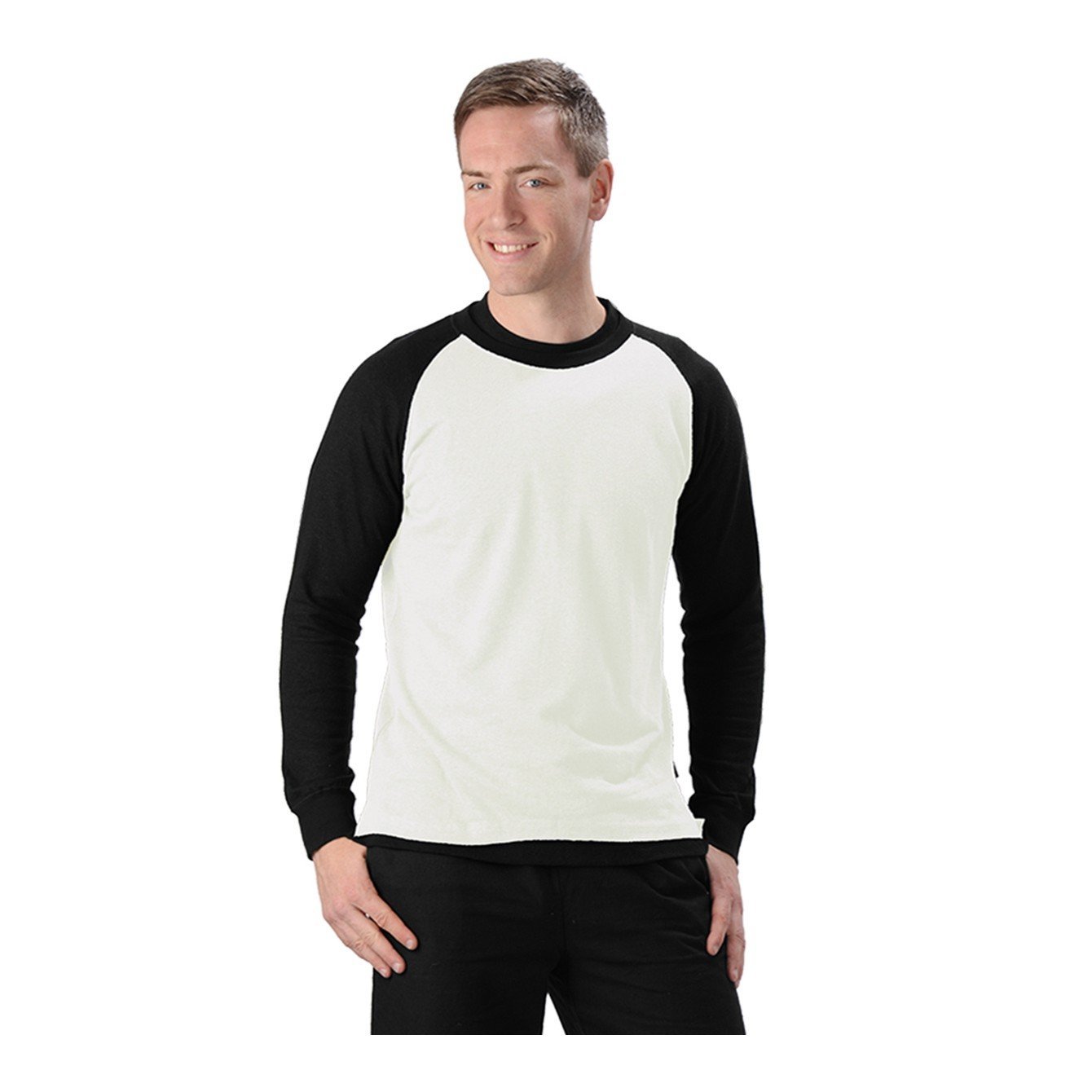 Hemp Long Sleeve Baseball Top