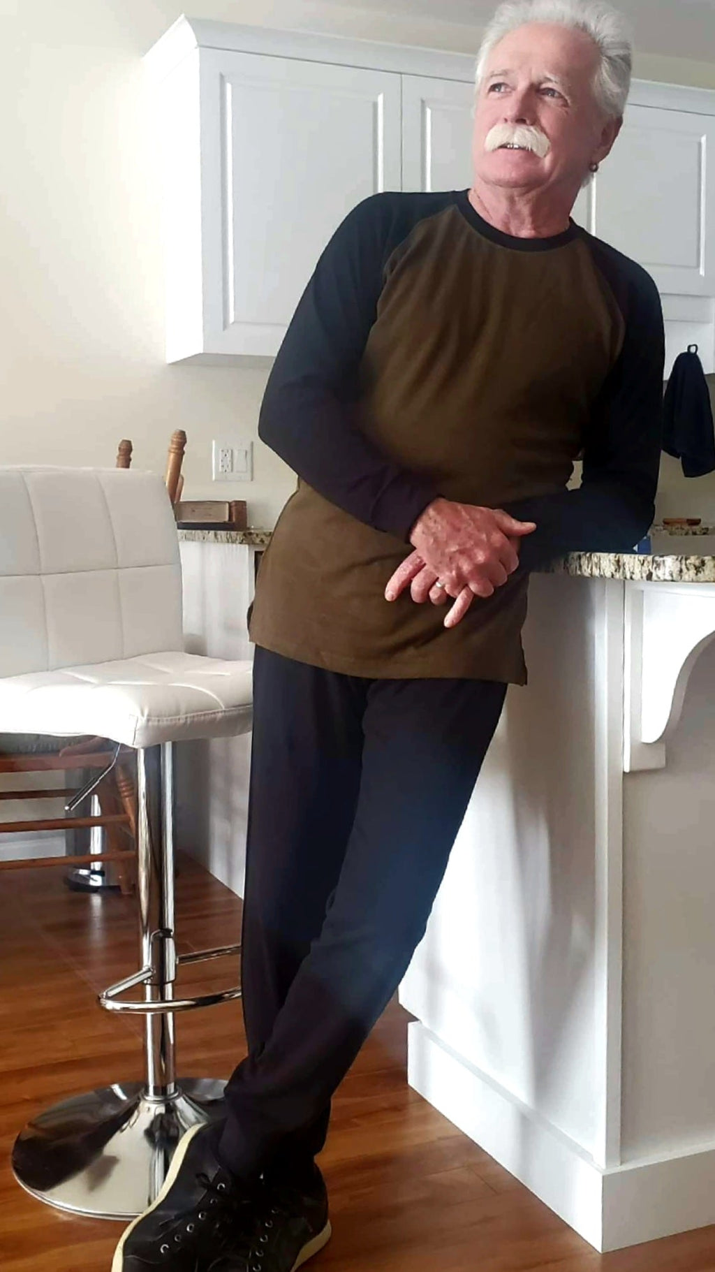 Hemp Long Sleeve Baseball Top