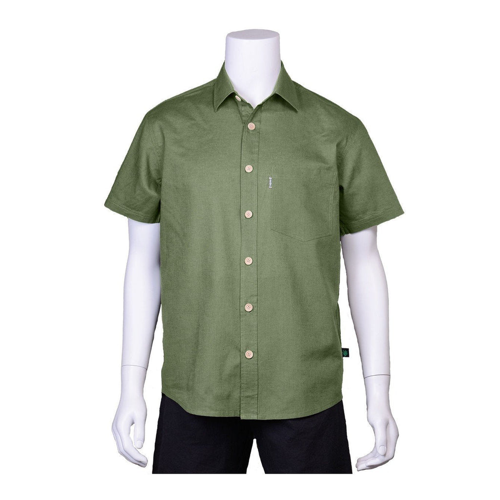 Hemp/Organic Cotton Short Sleeve Shirt