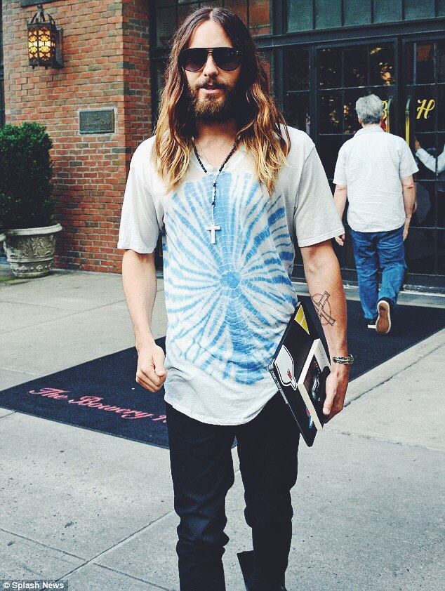 Men's Indigo Tree Trunk T-Shirt