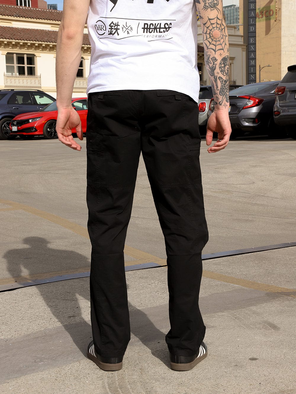 Vandal Cargo Pant - Black